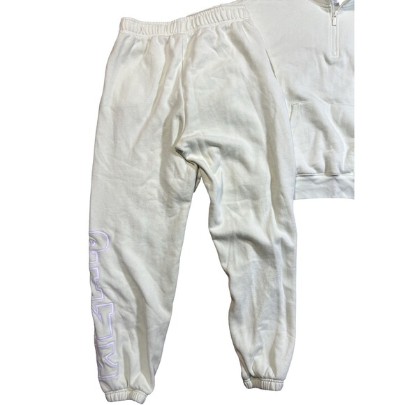 PINK Victoria's Secret Hoodie Joggers Set S Loungewear Sweatsuit Cozy Comfy Soft - Picture 5 of 7